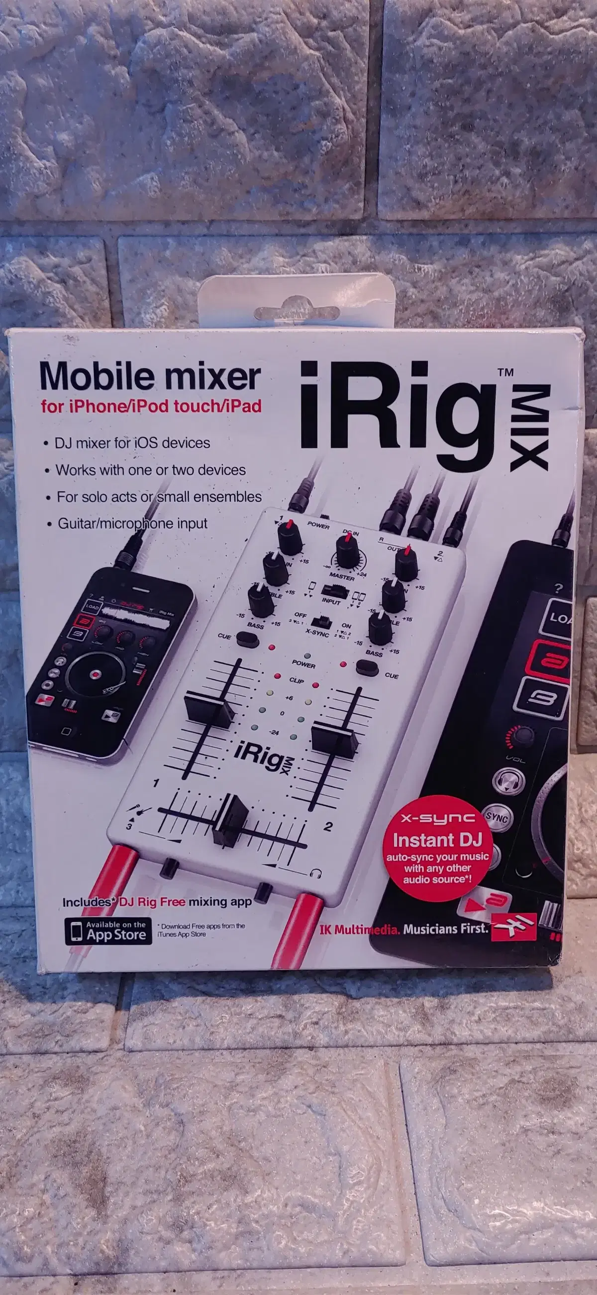 IK Multimedia DJ믹서 애플용 iRig MIX